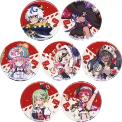 【中古】バッジ・ピンズ [単品] 集合 カラミティエンジェルズキャラクター缶バッジ7種セット 「PS5/Switchソフト 届けろ!戦え!カラミティエンジェルズ ファミ通DXパック 3Dクリスタルセット」 同梱特典