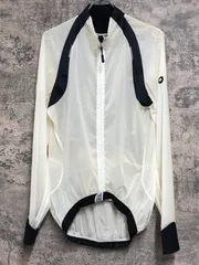 JF347 アソス ASSOS sJ.13LuftSchutz 長袖 ウィンドブレーカー 白 M