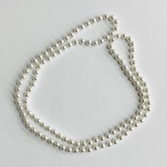 シルバーナバホメッキコーティングネックレス4mm180cm - メルカリ