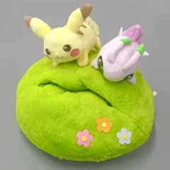 【中古】ぬいぐるみ かくれんぼピカチュウ＆セレビィぬいぐるみ 「20 Pokemon Collectionくじ～Pikachu’s Forest～」 ラストワン賞