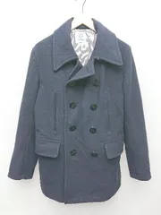 ◇ HARVARD ハーバード 長袖 ピーコート サイズM ネイビー メンズ P  【1406180047580】