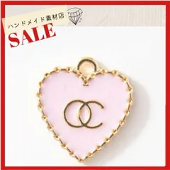 4個・ハートマーク チャーム ゴールド ジュエリー  デコ パーツ カン付 資材 パーツ お洒落 デコパーツ アパレル ゴールド系 素材 資材 アクセサリー製作