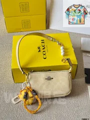 【今日特価】Coach Nolita19 マージャンバッグ & Swinger Bag シンガーバッグ（ハンド & ショルダー両用）-WT0輸入