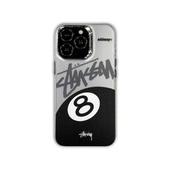 Stussyボール8アップル携帯ケースiPhone14，iPhone14pro，iPhone14plus，iPhone14pro max，iPhone15，iPhone15pro，iPhone15plus，iPhone15pro max