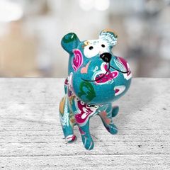 ポンピドゥ 貯金箱 チワワ ブルー - メルカリ