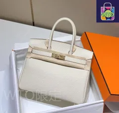 美品/箱付エルメス birkin30cm ハンドバッグ ゴールド金具-WTO輸入-MDV16