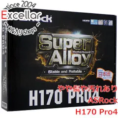 [bn:9] ASRock製 ATXマザーボード　H170 Pro4　LGA1151　訳あり 元箱あり