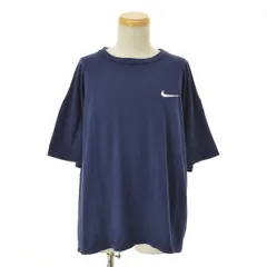 【NIKE】USA製 スウォッシュ刺繍半袖Tシャツ
