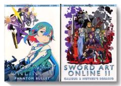 [중고] 수입 애니메이션 DVD SWORD ART ONLINE II 전 2BOX 세트 [수입반]