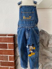 【Size 100】vintage ミッキー オーバーオール  ヴィンテージ US古着 アメリカ