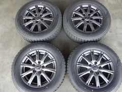 2310-254　AZANE　アルミホイール＆スタッドレスタイヤ　195/65R15　2021年　4本セット