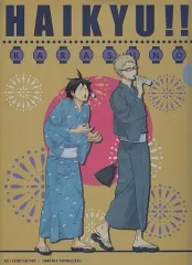 【中古】クリアファイル B.月島＆山口 A4クリアファイル 「ハイキュー!! 烏野高校 VS 白鳥沢学園高校」