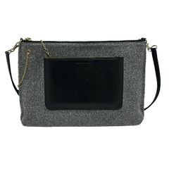 ANTEPRIMA MISTO(アンテプリマミスト) ショルダーバッグ美品  - グレー×黒 レザー