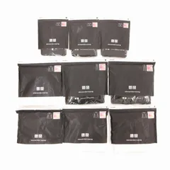ユニクロ UNIQLO アレキサンダーワン 9点セット 18AW ヒートテック エクストラウォーム クルーネックT 長袖 ボクサーブリーフ タイツ S M 黒 ブラック 白 ホワイト /TZ
