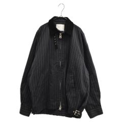 専用sacai グレー チョークストライプブルゾンMA-1ジャケット　サイズI 5604000082087360_01_4177.jpeg