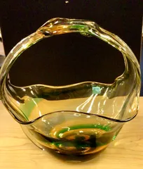 津軽びいどろ　季節を紡ぐ・手付き花器のサムネイル