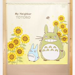 영어 난찜 85x90cm 스튜디오 지브리 이웃집 토토로 사계와 식물 해바라기