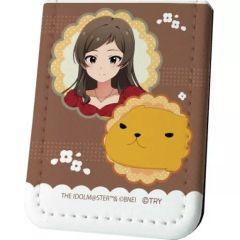 [중고] 노트 메모장 03. 키타자와 시호 & 아츠이 씨 (신작 일러스트) 가죽 후센 북 [아이돌 마스터 밀리언 라이브! × 카피바라 씨]