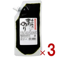 堂本食品 わかめ入り 青のり 青のりわかめ 250g 青のり 若布入り 佃煮 つくだ煮 堂本 カクイチ 青海苔 3個のサムネイル