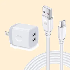 C充電ケーブル 充電アダプター usb タイプc Huawei/Galaxy/Xperia/LG/Aquos/iQOSなどのCタイプ多機種対応 usb携帯充電器 急速充電 Type-c 充電器 スマホ Cケーブル*1本*1.8m」Android A-USB V
