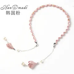 カチューシャ　ヘアアクセサリー　ピンク　かわいい　オシャレ　韓国風