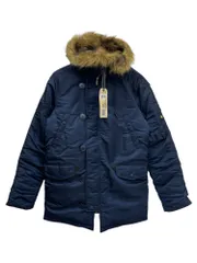 ALPHA INDUSTRIES (アルファ) N-3B フライトジャケット Slim Fit USAF GEN1 MJN31210C1 XS ネイビー メンズ/045