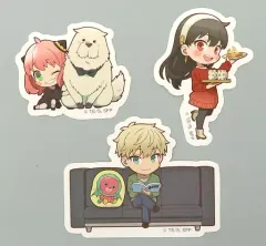 【中古】シール・ステッカー [単品] フォージャー家 ステッカー(3枚セット) 「SPY×FAMILY C101セット くつろぎフォージャー家」