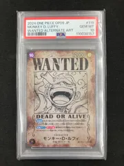 モンキー・D・ルフィ ルフィ 手配書 SP PSA10 状態難/PSA10鑑定済〕モンキー・D・ルフィ(パラレル/手配書)【SP