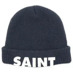 まゆまゆ新品　未使用　SAINT ニット帽 ONE SIZE FITS QUEENHEAD 帽子 レディース エアーセルフニット帽 大きいサイズ