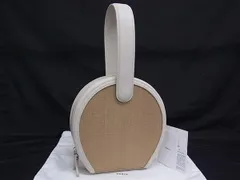 □新品□未使用□ VASIC ヴァジック ラフィア×レザーワンハンドル