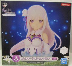 BANDAI SPIRITS 이치 반 쿠지 Re : 처음부터 시작하는 이세계 생활 - 당신에게 정령의 축복이 있기를 바랍니다 - A 상 에밀리아 아트 스케일 피규어
