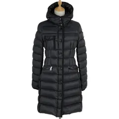 モンクレール MONCLER エルミンヌ ダウンコート HERMINE 防寒 ロング アウター ダウンコート ブラック レディース 【中古】のサムネイル