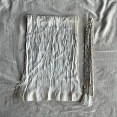 帯揚げ 帯締め セット 白礼装用 冠婚葬祭 女性 婦人 レディース 和装小物 和装 着物 留袖 訪問着 振袖　kimono #きもの猫田 T270