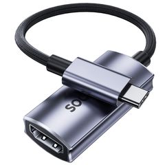【在庫処分】SOOMFON 変換アダプタ タイプC HDMI HDMI Type-C 変換 2K120Hz C 1080P144Hz Thunderbolt 3対応 Type Macbook Pro USB Air/iPad Pro/Chromebook/XP