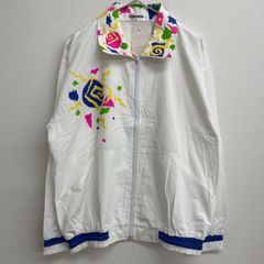 modele トラックジャケット ホワイト【メンズL】