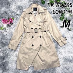 エイチケーワークスロンドン HK WORKS LONDON【M】トレンチコート ベルテッドコート ベージュ系 春服 カジュアル 日本婦人子供服工業組合連合会