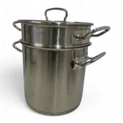 Fissler ステンレススチール 寸胴鍋 パスタ鍋 Amazon｜フィスラー (Fissler) 両手鍋 パスタ鍋 マルチスター 20cm