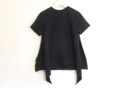 極美品✨YOKO CHAN　ペプラムブラウス　異素材　ドッキング　ギャザー　M位 ペプラムロングスリーブパールブラウス – YOKO CHAN