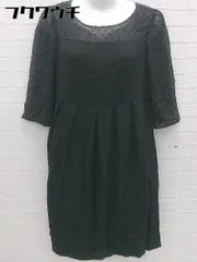 ◇ Sweet Mommy スウィートマミー 長袖 膝丈 ワンピース サイズM ブラック レディース 【中古】 【1103020011359】