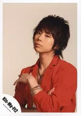 【中古】生写真(ジャニーズ) Kis-My-Ft2/北山宏光/衣装赤・上半身・腕組み/公式生写真