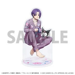 ブルーロック×サンリオキャラクターズ 02 御影玲王×クロミ コラボイラスト ホログラムアクリルスタンド ブルロ サンリオ 新品 未開封品 正規品 【A3】