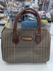 ポロラルフローレン 千鳥格子 ミニボストンバッグA-96 - メルカリ