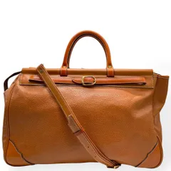 美品 豊岡鞄 木和田 マリエラ天棒ボストンバッグ MARIERA 2way