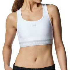 【新品】UNDER　ARMOUR（アンダー アーマー）スポーツブラ UAアーマーブラ フォーブカツ ミディアムサポート レディース・ウィメンズ ホワイト　6001295-100