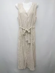 ◇ ◎ AZUL BY MOUSSY アズールバイマウジー ロング ワンピース サイズS ベージュ系 レディース P  【1405230004757】