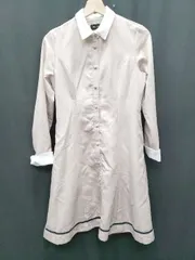 ◇ ⊇ repipi armario レピピアルマリオ 長袖 膝丈 ワンピース サイズL ベージュ レディース P  【1409250024832】