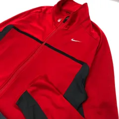 NIKE トレーニングジャージ ランニング DRI-FIT 赤 メンズL