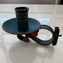 フランスアンティーク 白い陶器とコードの吊り下げペンダントランプB
