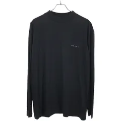 MARNI マルニ 22SS モックネックロングスリーブカットソー HUMU0242X0 ブラック 44のサムネイル