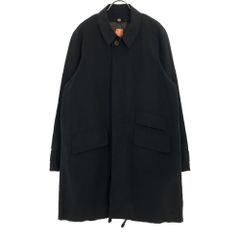 カトー ステンカラーコート M ブラック KATO メンズ